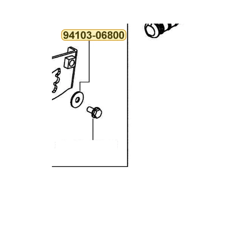 94103-06800 WASHER PLAIN 6MM — diagram cutout