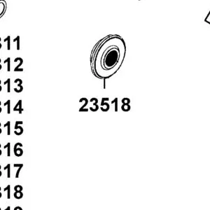 23518-LKM5-E00 BEVEL GEAR DRIVE — diagram cutout