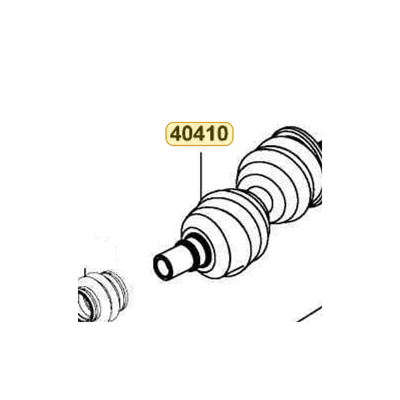 40410-LFE9-E00 CVJ FRONT PROPELLER SHAFT — diagram cutout