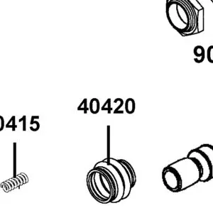 40420-LFE9-E00 BOOT REAR PROPELLER SHAFT — diagram cutout