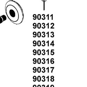 90314-LDB5-E00 SHIM DRIVE BEVEL GEAR D (0.725~0.775) — diagram cutout