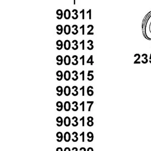 90315-LDB5-E00 SHIM DRIVE BEVEL GEAR E (0.775~0.825) — diagram cutout
