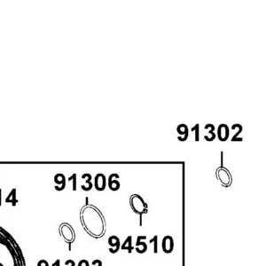 91302-LDB5-E00 O-RING 22MM — diagram cutout