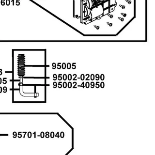 95002-02090 CLIP B9 TUBE — diagram cutout