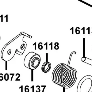 16118-LBF2-900 SEAL THROTTLE SHAFT — diagram cutout