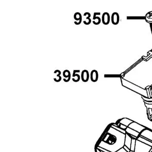 39500-PTA1-800 SENSOR T-MAP — diagram cutout