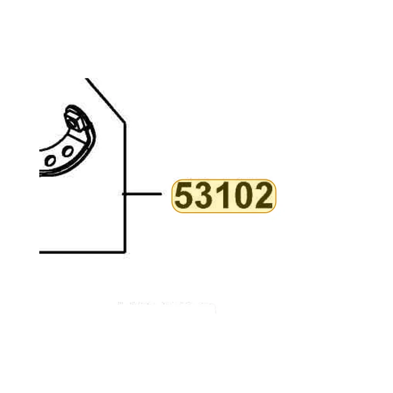 53102-LFE9-E00 STAY HANDLE COVER — diagram cutout