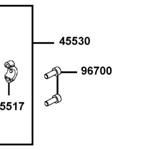 45530-LDB5-306 CYLINDER SET FR — diagram cutout