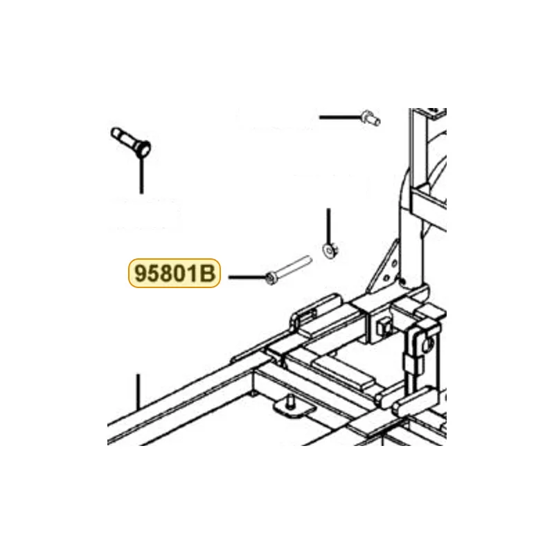 95801-08065-08G BOLT FLANGE 8*65 — diagram cutout