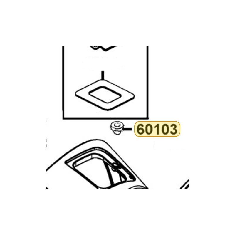 60103-LFE9-E00 CATCH LID — diagram cutout