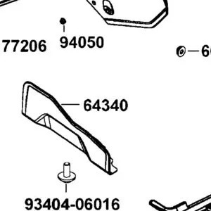 64340-LFE9-E01-N1R GUARD L BOOT (Black) — diagram cutout