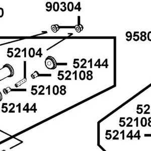 52108-PWB1-900 BUSHING SUSPENSION — diagram cutout