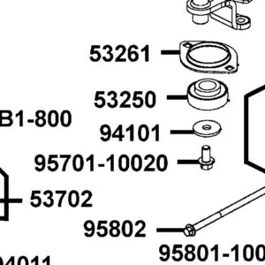 94101-PWB1-900 WASHER FLAT — diagram cutout