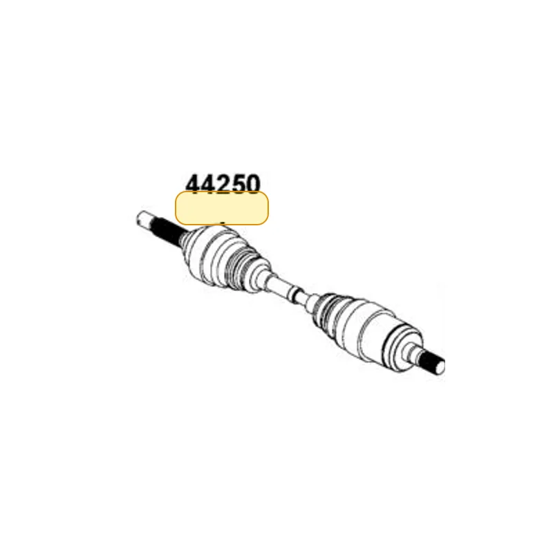 44250-ALC1-900 HALF SHAFT FRONT-LH — diagram cutout