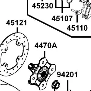 4470A-LFA5-E01 HUB ASSEMBLY — diagram cutout