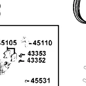45110-LFE9-305 BRACKET — diagram cutout