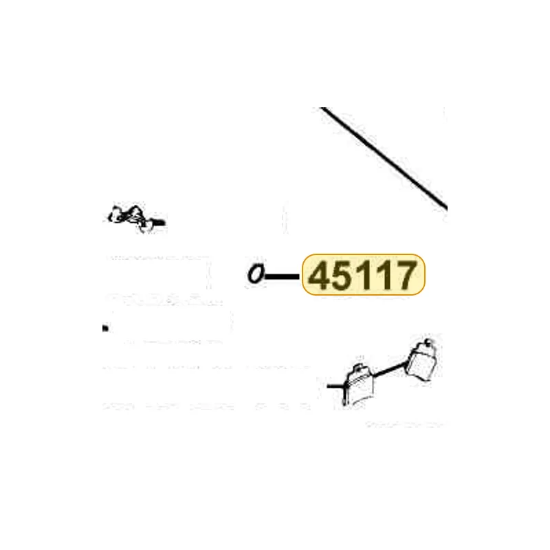 45117-LBA7-900 CLIP — diagram cutout