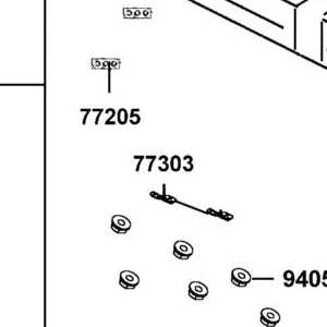 77303-LDB5-E00 STAY SEAT — diagram cutout