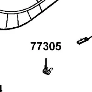 77305-LDB5-E00 SPRING HOOK BAR — diagram cutout