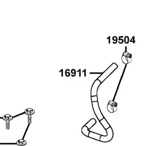 16911-LKA8-900 TUBE FUEL — diagram cutout