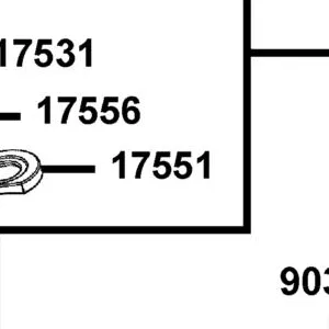 17551-PTA1-800 PUMP REGULATOR STAY — diagram cutout