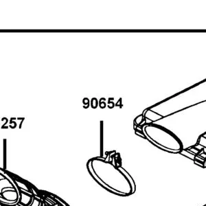 90654-LDB5-E00 CLAMP ELLIPSE — diagram cutout