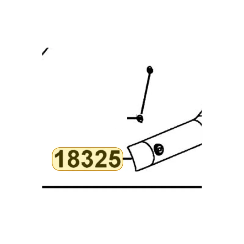 18325-LDB5-E00 PROTECTOR EXH PIPE — diagram cutout