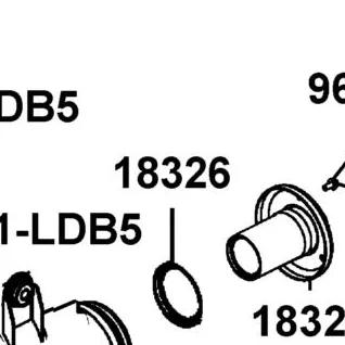 18326-LDB5-E00 GASKET — diagram cutout