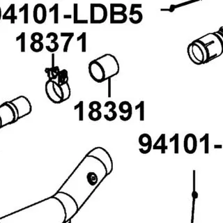 18391-LBA2-E00 GASKET — diagram cutout