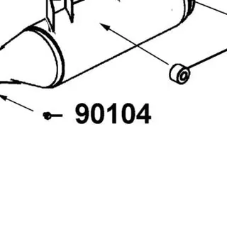 90104-LDB5-E00 BOLT. WASHER 6*8 — diagram cutout