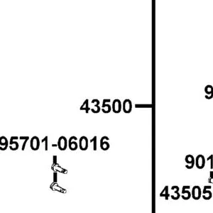 43500-LFE9-E01 MASTER CYLINDER ASSY FOOT — diagram cutout
