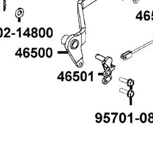 46501-LFE9-E00 BRKT BRAKE PEDAL — diagram cutout
