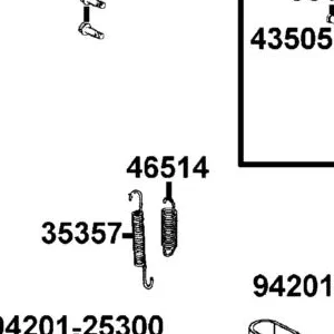 46514-LDB5-E00 SPG BRK ARM — diagram cutout