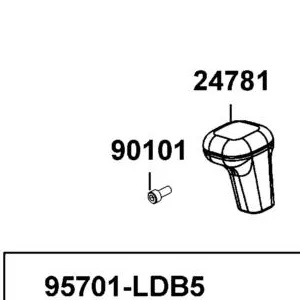 90101-LCA5-E00 SOCKET BOLT 5X12 — diagram cutout