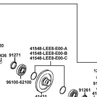 41548-LEE8-E00-A SHIM RING GEAR (1.435~1.465) — diagram cutout