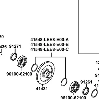 41548-LEE8-E00-C SHIM RING GEAR (1.535~1.565) — diagram cutout