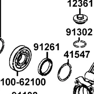 91261-LEE8-E00 OIL SEAL 48*92*10 — diagram cutout