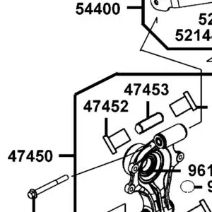 47452-PWB1-900 BUSHING RR SUSPENSION — diagram cutout