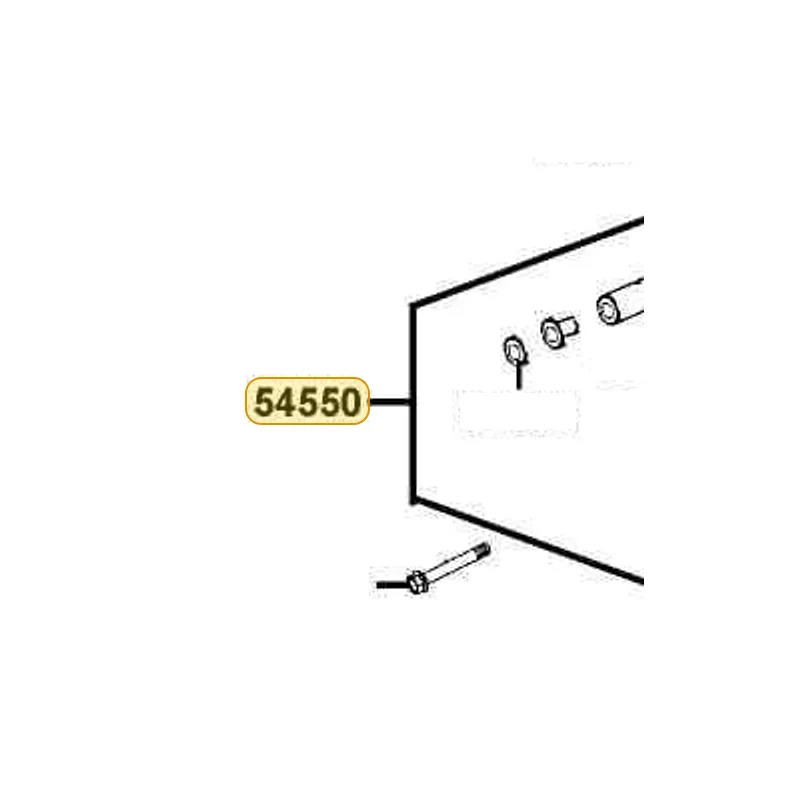 54550-LFE9-E00-MAS CONTROL ARM ASSY LOWER LH — diagram cutout