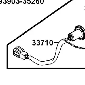 33710-LCA5-900 SOCKET COMP RR COMB — diagram cutout