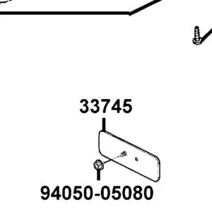 33745-LCA5-E00 REFLECTOR ASSY L RR — diagram cutout