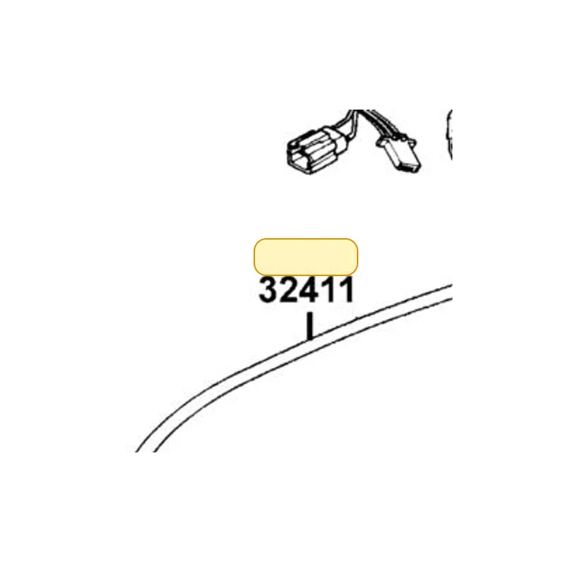 32411-LDB5-E00 CABLE BAT — diagram cutout