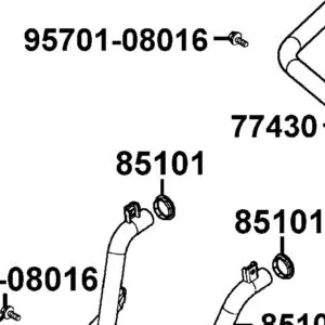 85101-LCA5-E00 CAP PIPE — diagram cutout