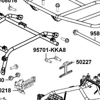 95701-KKA8-900 BOLT TORQUE 6X10 — diagram cutout