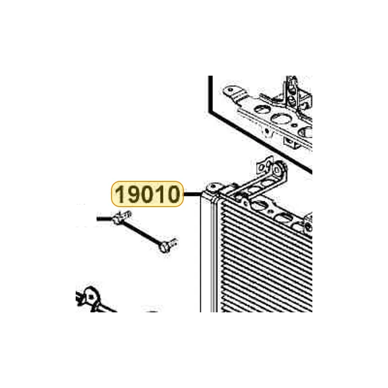 19010-LDB5-E00 RADIATOR COMP — diagram cutout