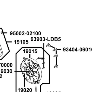 93903-LDB5-E00 SCREW TAPPING 4*14 — diagram cutout