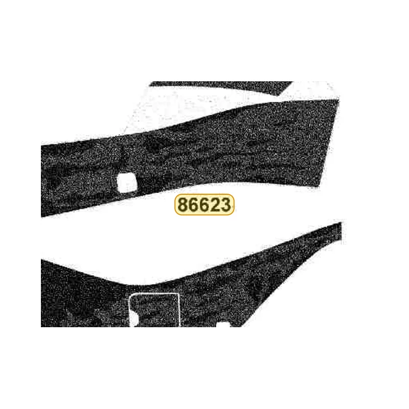86623-LKA8-M34-T01 STRIPE R FENDER REAR — diagram cutout
