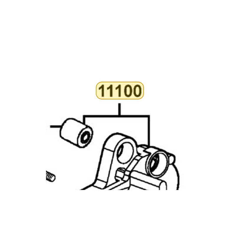 11100-LEA6-305 CRANK CASE ASSY R — diagram cutout