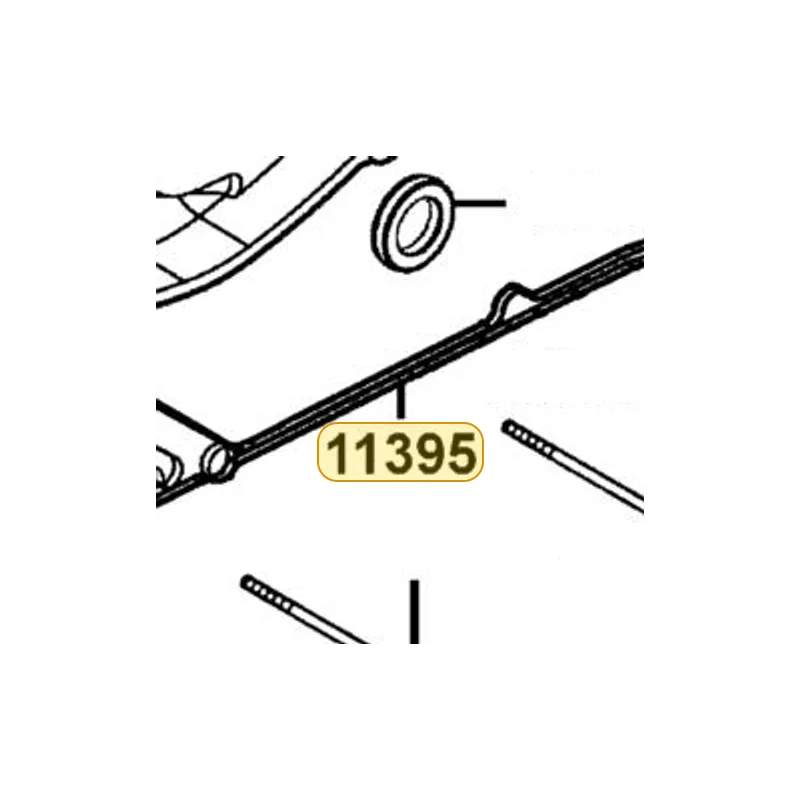 11395-LEA5-E00 GASKET, L COVER A — diagram cutout