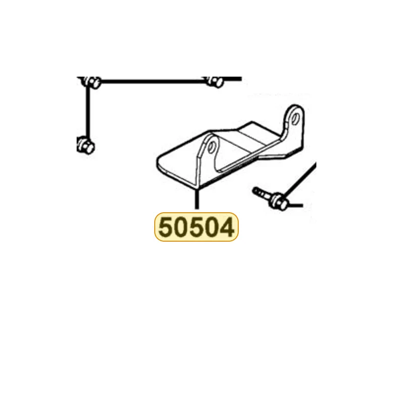 50504-LEA5-E01 STOPPER MAIN STAND — diagram cutout